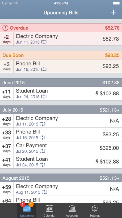 BillTracker Lite