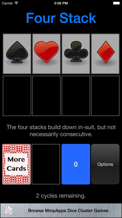 Four Stack Solitaire