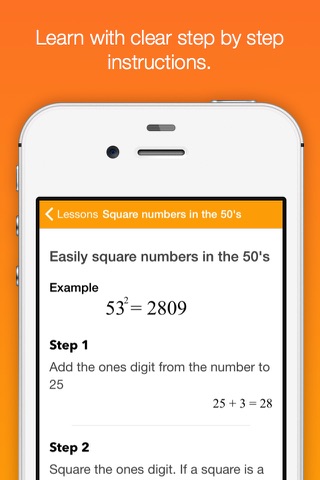 Mathemagics: Mental Math screenshot 2