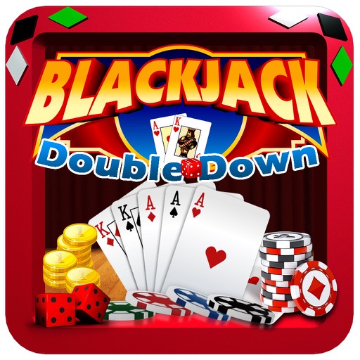 Black Jack Double Down Icon