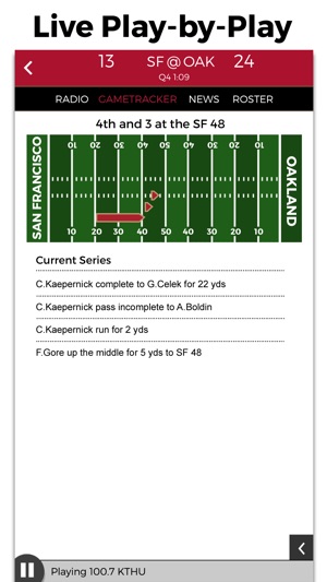 San Francisco Football Radio & Live Scores(圖2)-速報App