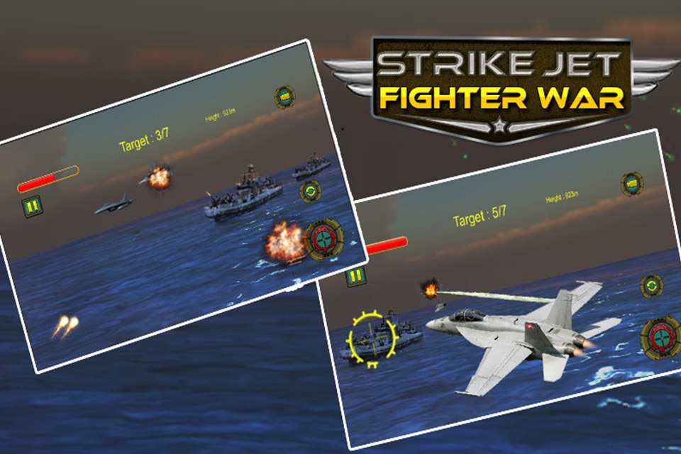 Strike jet fighter war screenshot 2