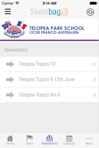 Telopea Park School - Skoolbag screenshot 4