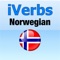 iVerbs Norwegian helps you learn Norwegian verbs; especially irregular verbs