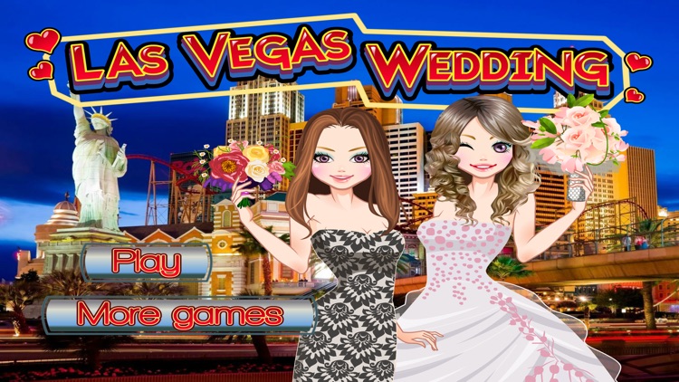 Las vegas wedding - Dressup and Makeup game for kids who love weddings