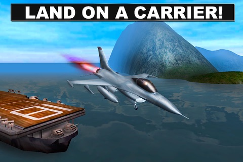 Jet Fighter: Flight Simulator 3D Free screenshot 2