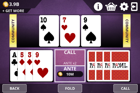 Omaha - Royal Online Casino screenshot 2