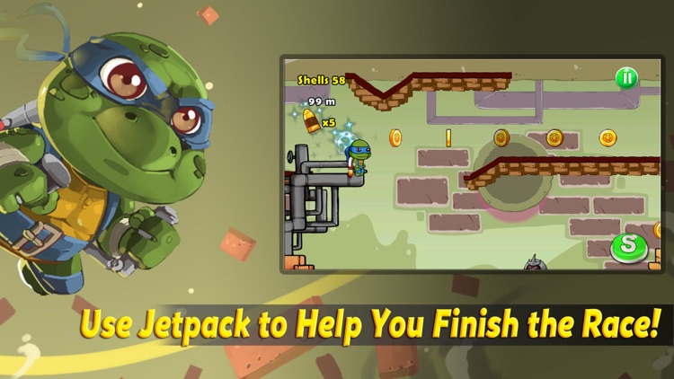 Super Turtle Jetpack Runner