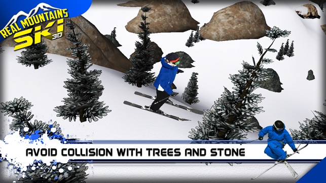 Real Mountain Ski Game(圖5)-速報App