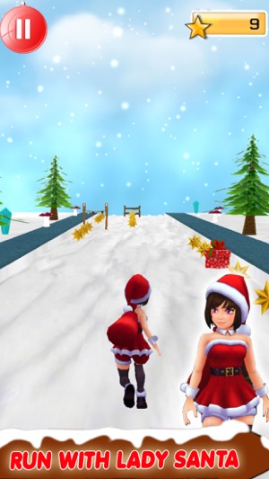 Christmas Santa Surfer-Ice Adventure Run 3D (聖誕老人衝浪冰冒險運行)(圖4)-速報App