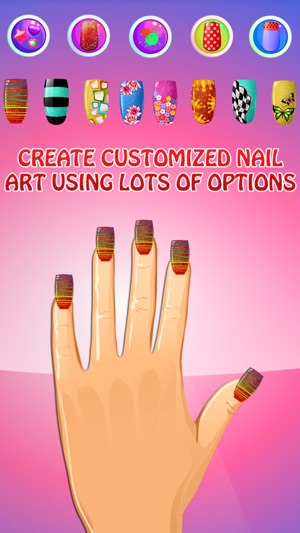 Hollywood Nail Salon-Nail Art Manicure for Girls(圖5)-速報App