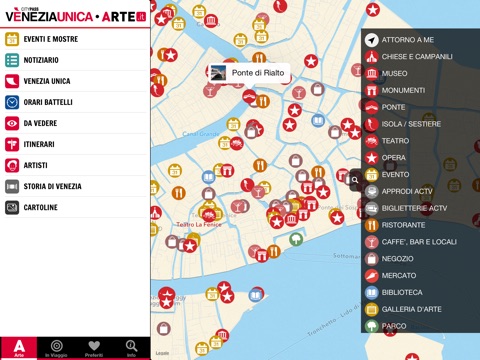 ARTE.it Venezia Unica for iPad screenshot 2