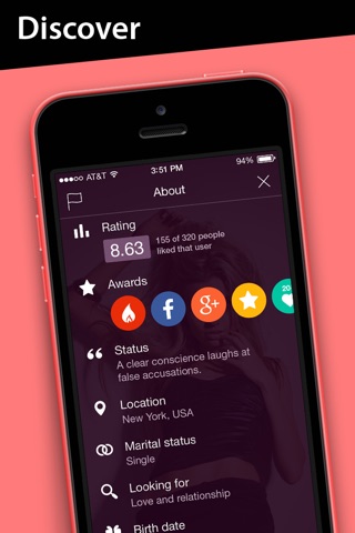 LoveBook - best free dating app for lonely people screenshot 3