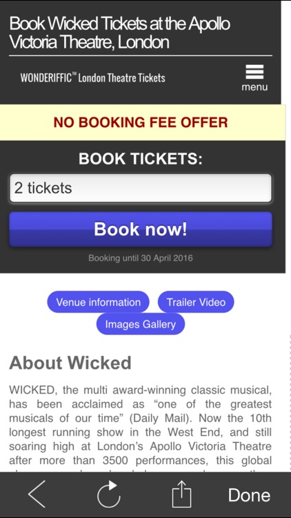 London West End Theatreland Theatre Ticket Travel Guide Plus by Wonderiffic™ screenshot-4