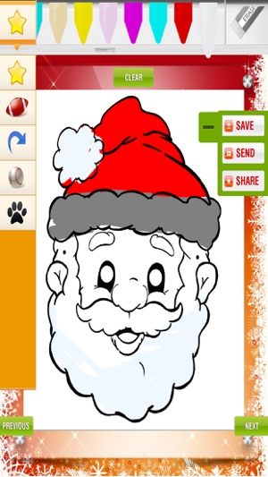 Christmas Coloring Book - Colouring Doodle Fun for Kids Holi(圖3)-速報App