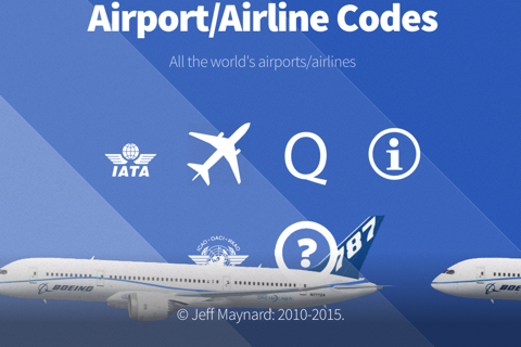 Airport Airline Codes Database screenshot 2