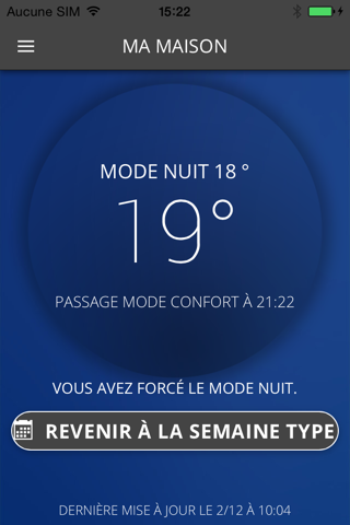 Djoro thermostat screenshot 4