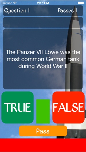 True or False - World War II Super Weapons(圖2)-速報App