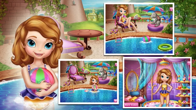 Baby Swimming Pool Game