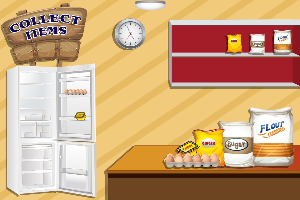 Ginger Bread Maker - Breakfast food cooking and kitchen recipes game screenshot 2