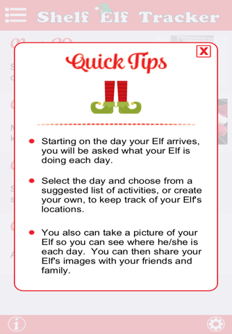 Shelf Elf Tracker - Where's that Elf? - Daily Reminder and Ideas for your Scout Elf's Location screenshot 4