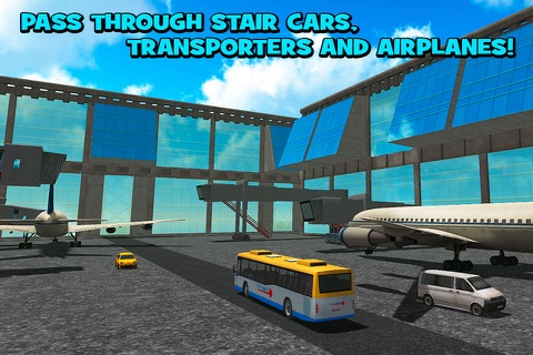 City Airport Transport: Bus Simulator 3D screenshot 2