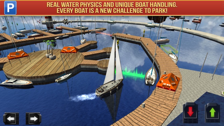 Super Yachts Parking Simulator - Real Boats Race Driving Test Park Racing Games screenshot-4