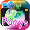 Paint On Photo Ponys