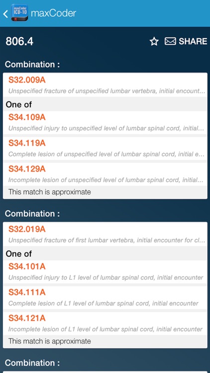 maxCoder - ICD-10 Reference