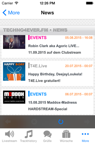 TECHNO4EVER Radio screenshot 3