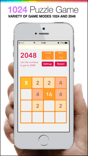 1024 Puzzle Game Plus - mobile logic Game - join the numbers(圖5)-速報App