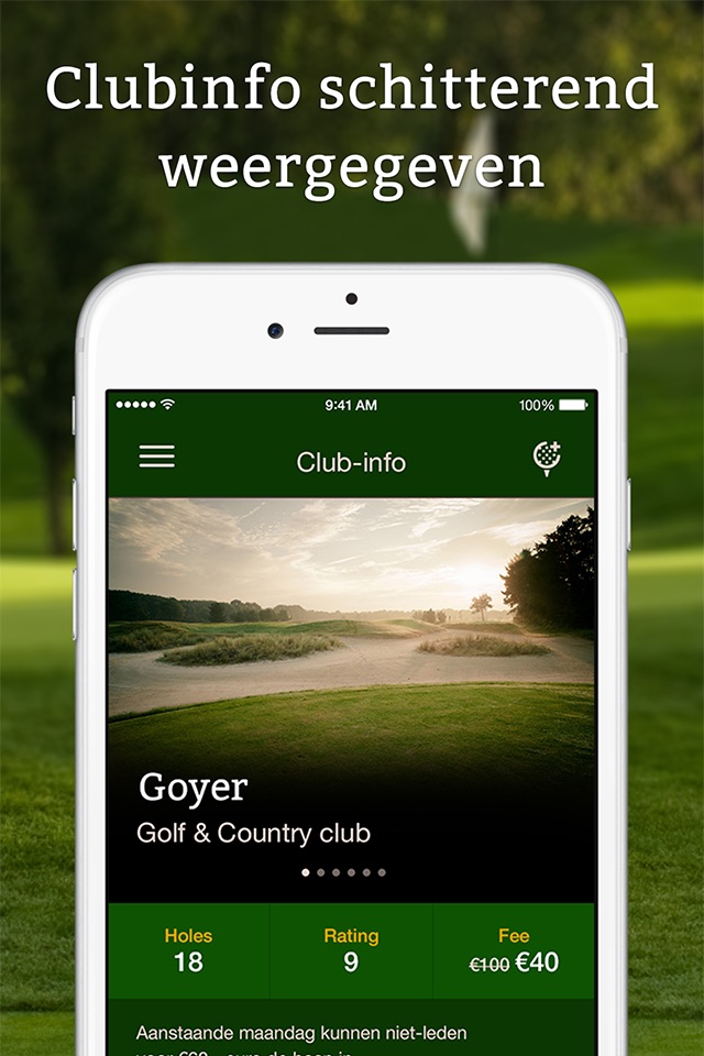 Golf-at. Voor golfers, golfclubs en de golfpro screenshot 3