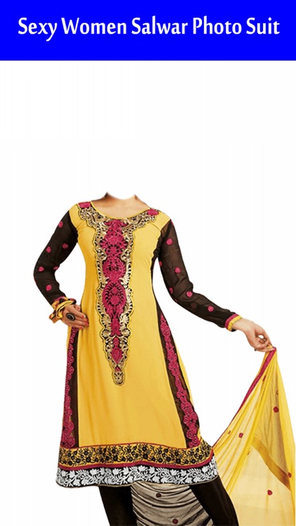 Sexy Women Salwar Photo Suit