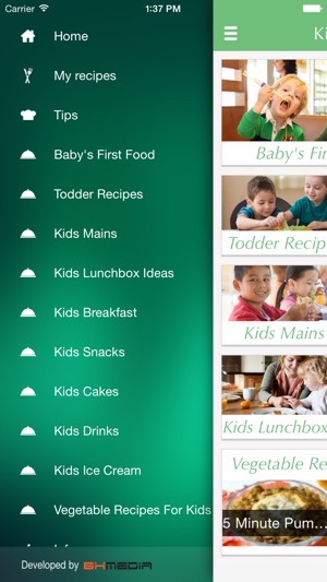 Kids Food - Recipes for babies toddlers and family .(圖1)-速報App