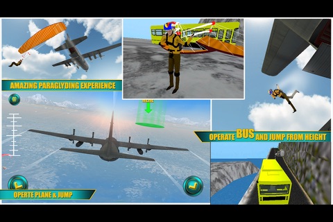 Airplane Skydiving Flight Simulator - Air Flying Stunts screenshot 4