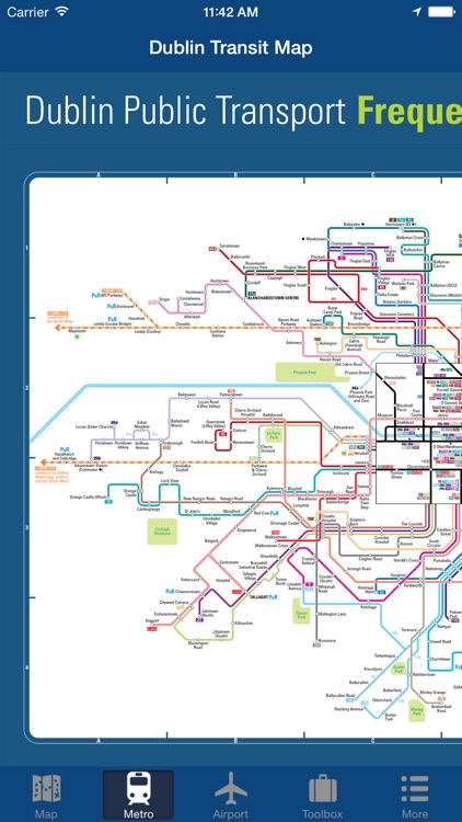Dublin Offline Map - City Metro Airport