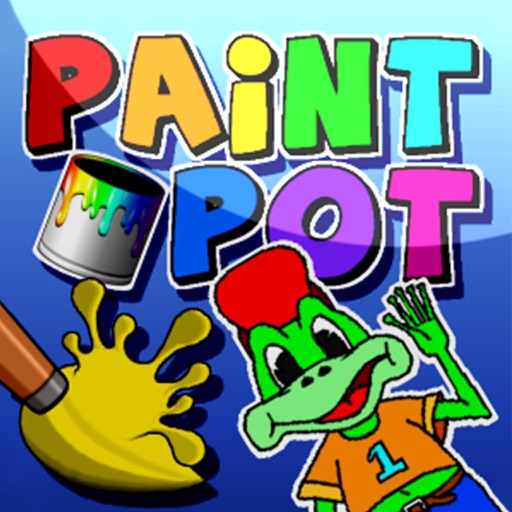 Paint Pot - Kids Colouring Book iOS App