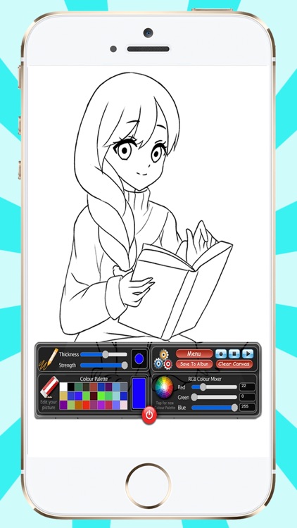 100 Princess Anime To Paint screenshot-3