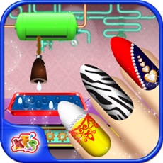 Activities of Princess Nail Art Factory – Make beauty salon & makeover items in this simulator game