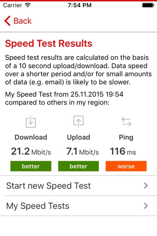 Vodafone Net Perform screenshot 3