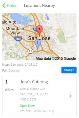 Jora Catering screenshot 2