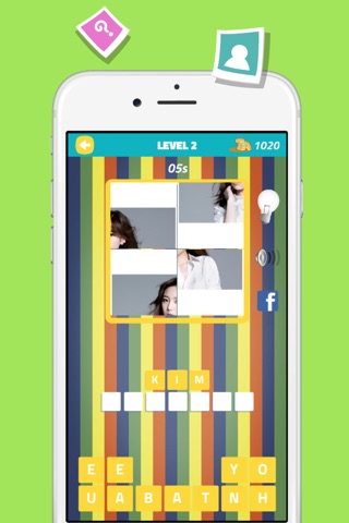 Quiz Word Asian Actress Version - All About Guess Fan Trivia Game Free screenshot 3