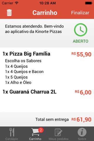 Kinorte Pizzas screenshot 4