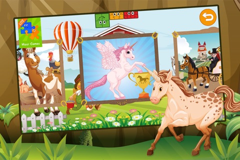 Kids Jigsaw Puzzle Horses screenshot 3