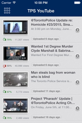 Toronto Police Service Mobile screenshot 4