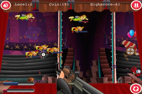 Shoot The Clown - Awesome Circus Mayhem (Free) screenshot 2