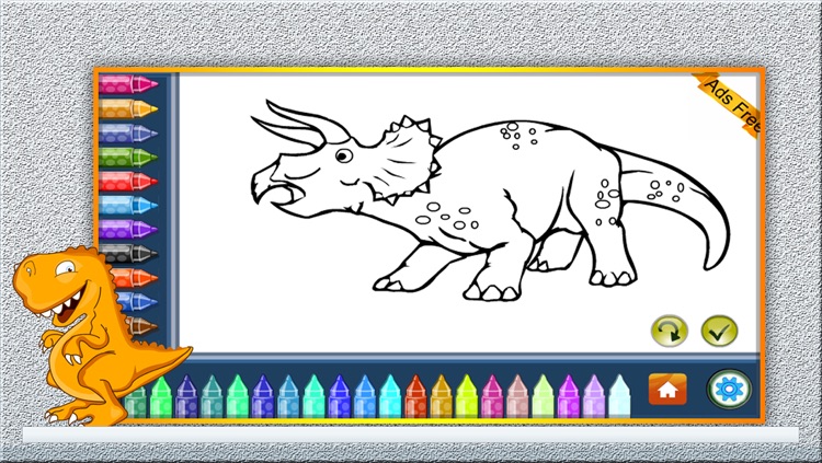 Coloring Book Dinosaur screenshot-3