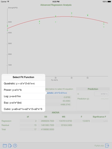 DataStat - data analysis and statistics with 3D plot free screenshot 4