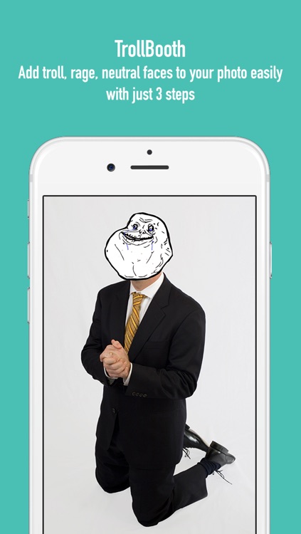 TrollBooth: Easily add troll, rage, neutral faces to your photo