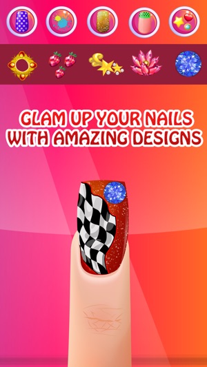 Hollywood Nail Salon-Nail Art Manicure for Girls(圖2)-速報App